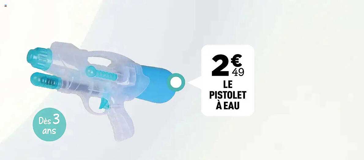 LE PISTOLET À EAU