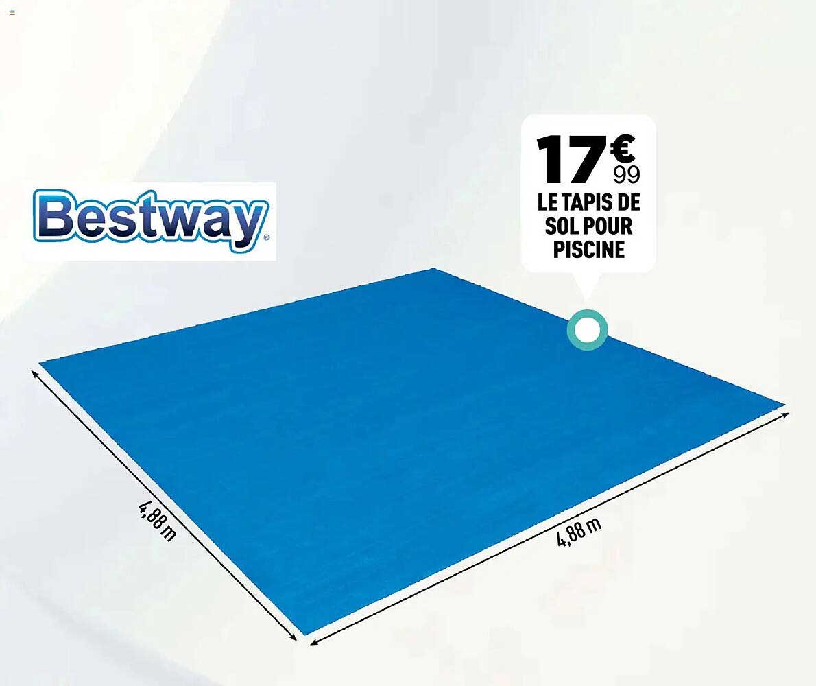 LE TAPIS DE SOL POUR PISCINE