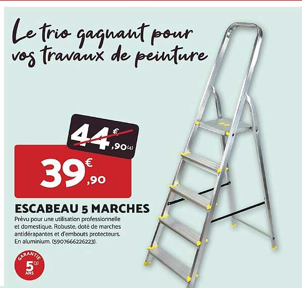 Le trio gagnant pour vos travaux de peinture