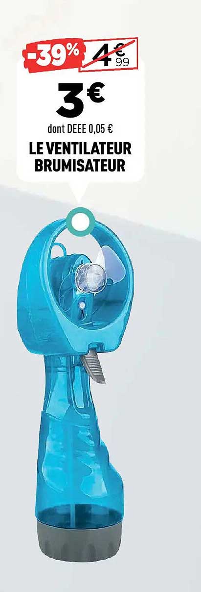 LE VENTILATEUR BRUMISATEUR