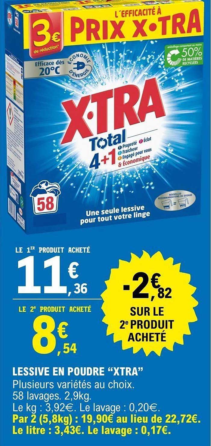 L’EFFICACITÉ À PRIX X•TRA