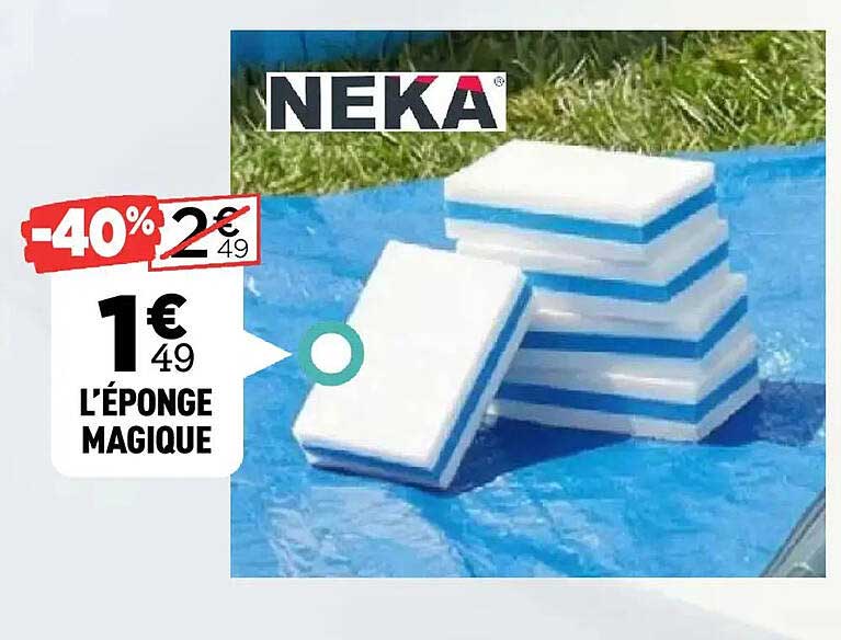 L'ÉPONGE MAGIQUE