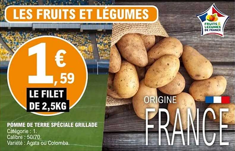 LES FRUITS ET LÉGUMES