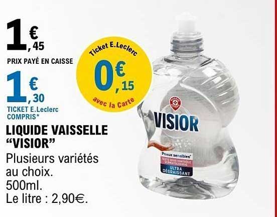 LIQUIDE VAISSELLE "VISIOR"
