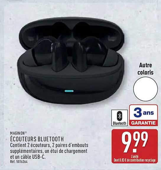 MAGINON® ÉCOUTEURS BLUETOOTH