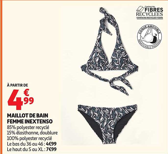 MAILLLOT DE BAIN FEMME INEXTENSO