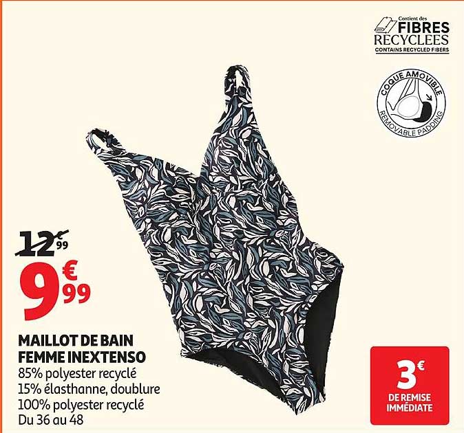 MAILLOT DE BAIN FEMME NEXTENSO