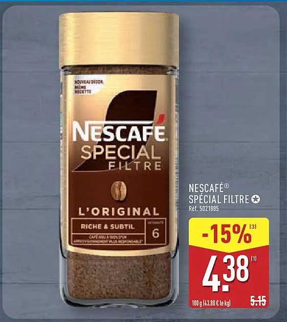 NESCAFÉ® SPÉCIAL FILTRE