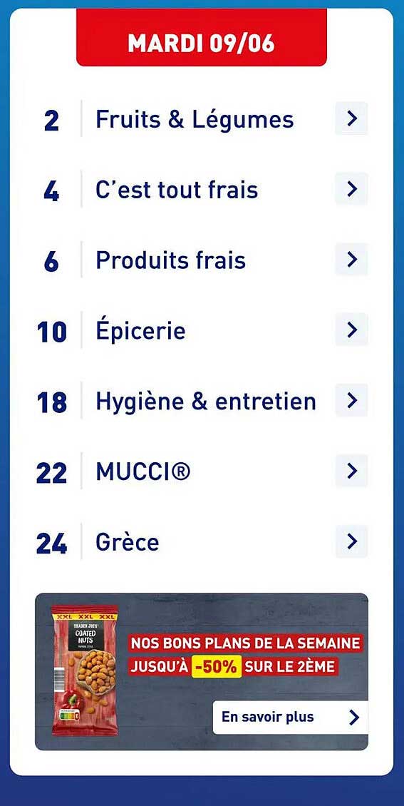 NOS BONS PLANS DE LA SEMAINE JUSQU'A -50% SUR LE 2EME