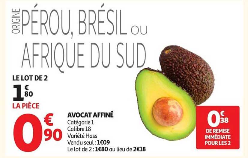 ORIGINE PÉROU, BRÉSIL ou AFRIQUE DU SUD