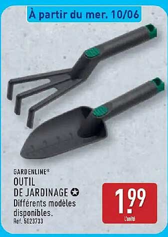 OUTIL DE JARDINAGE Différents modèles disponibles.