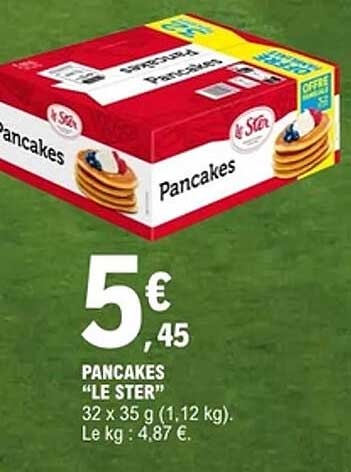 PANCAKES "LE STER"