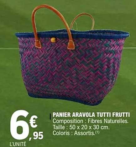 PANIER ARAVOLA TUTTI FRUTTI