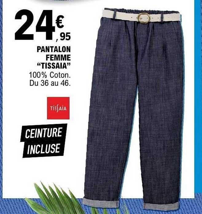 PANTALON FEMME “TISSAIA”