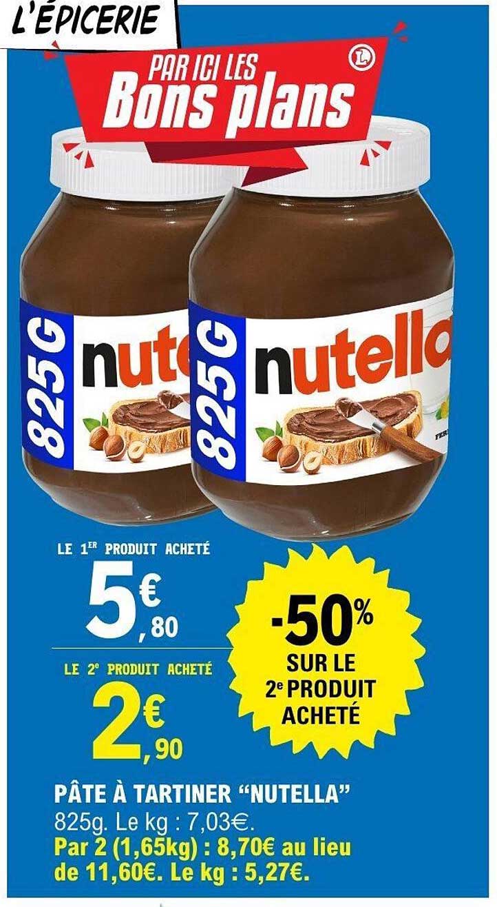 PÂTE À TARTINER “NUTELLA”