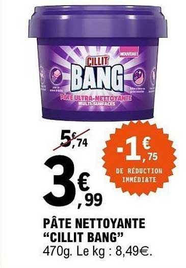 PÂTE NETTOYANTE “CILLIT BANG”