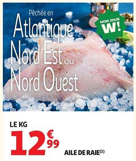 Pêchée en Atlantique Nord Est ou Nord Ouest
