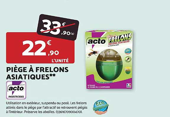 PIÈGE À FRELONS ASIATIQUES**