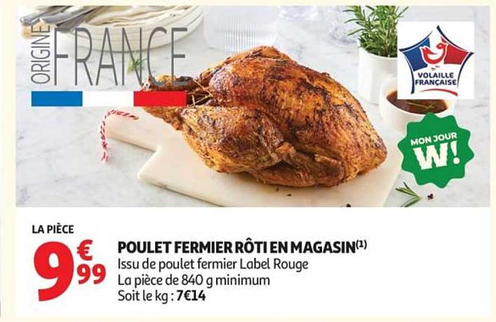 POULET FERMIER RÔTI EN MAGASIN(1)