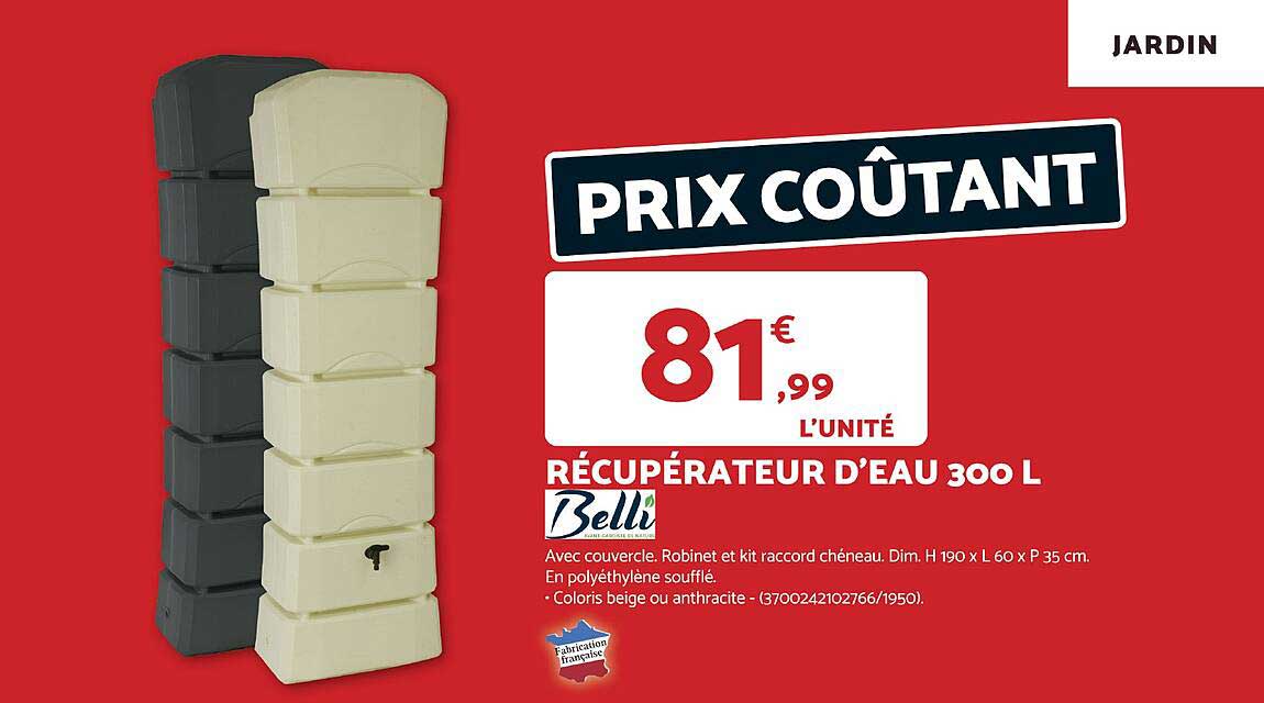 PRIX COÛTANT