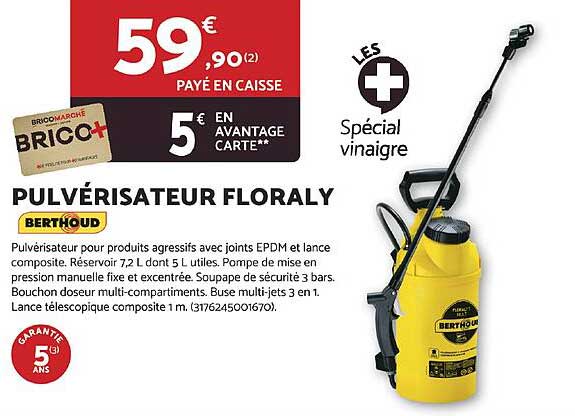 PULVÉRISATEUR FLORALY