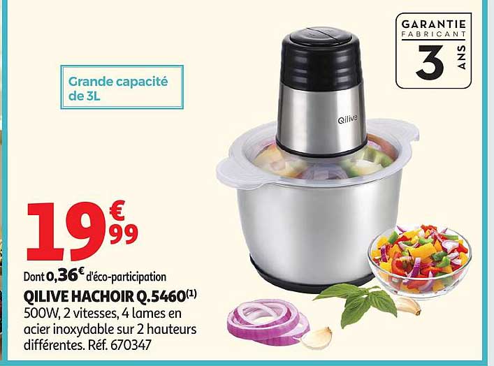 QILIVE HACHOIR Q.5460