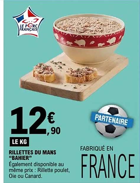 RILLETTES DU MANS "BAHIER"