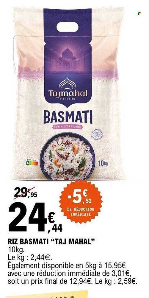 RIZ BASMATI “TAJ MAHAL”