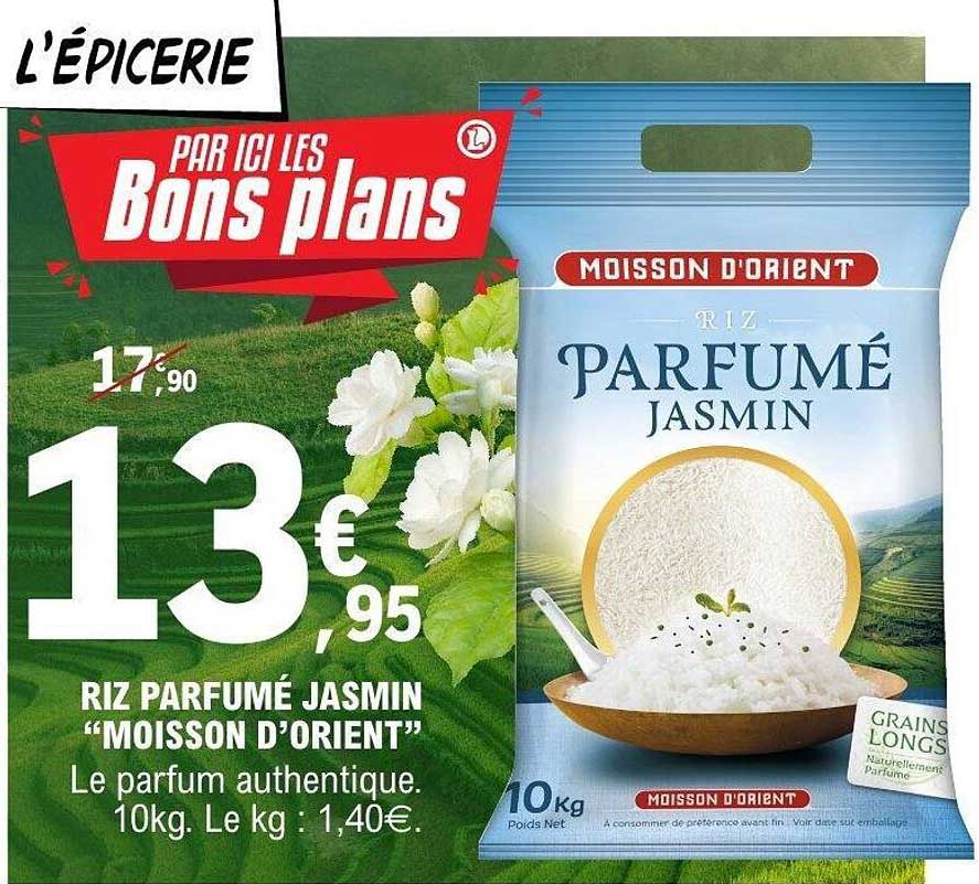 RIZ PARFUMÉ JASMIN “MOISSON D’ORIENT”