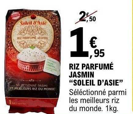 RIZ PARFUMÉ JASMIN "SOLEIL D’ASIE"