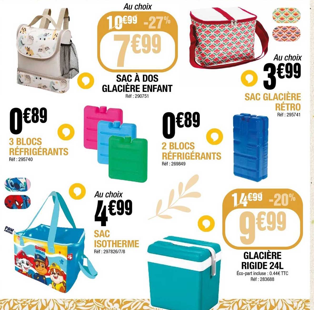 SAC À DOS GLACIÈRE ENFANT