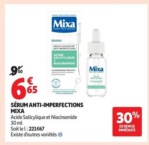 SÉRUM ANTI-IMPERFECTIONS MIXA