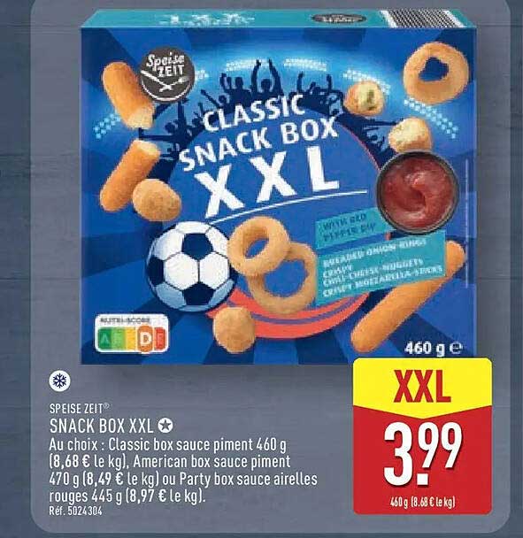 SPEISE ZEIT® SNACK BOX XXL