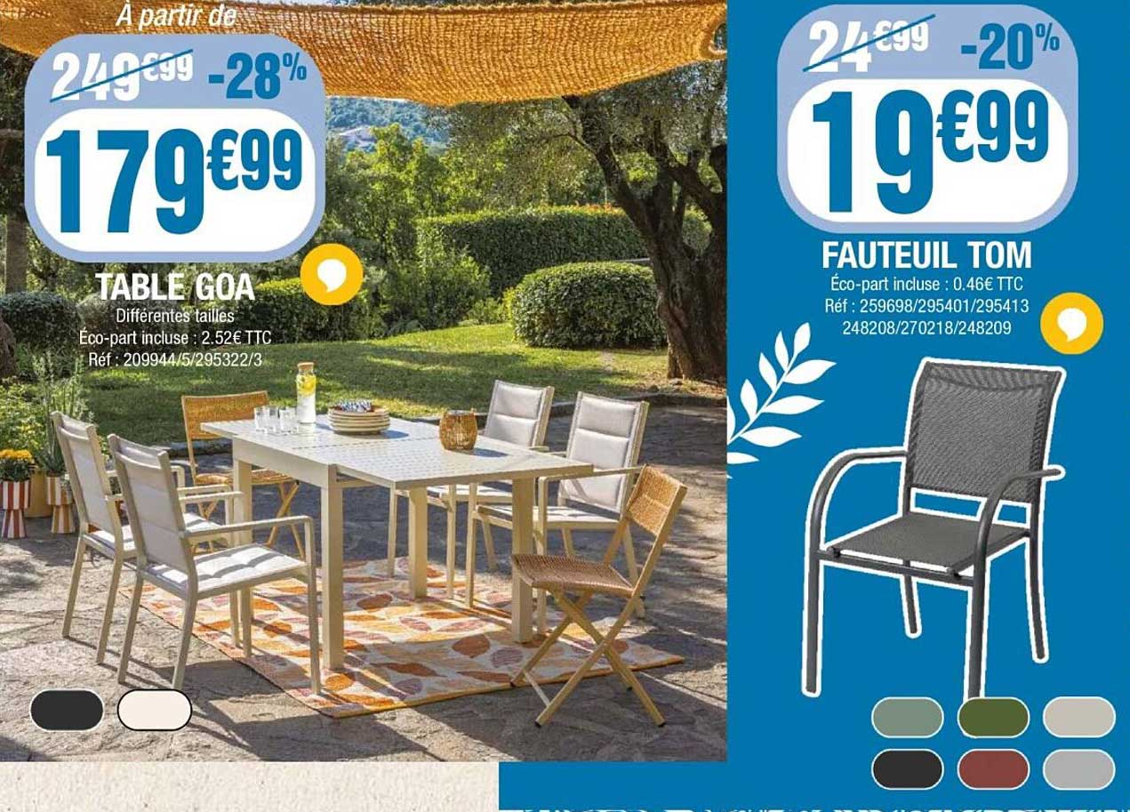 TABLE GOA