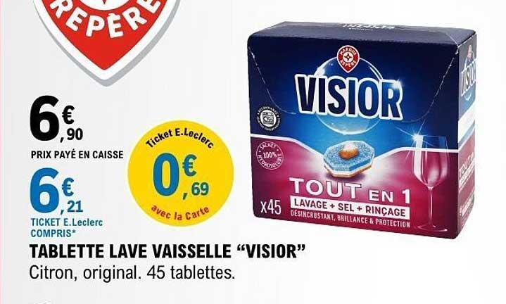 TABLETTE LAVE VAISSELLE “VISIOR”
