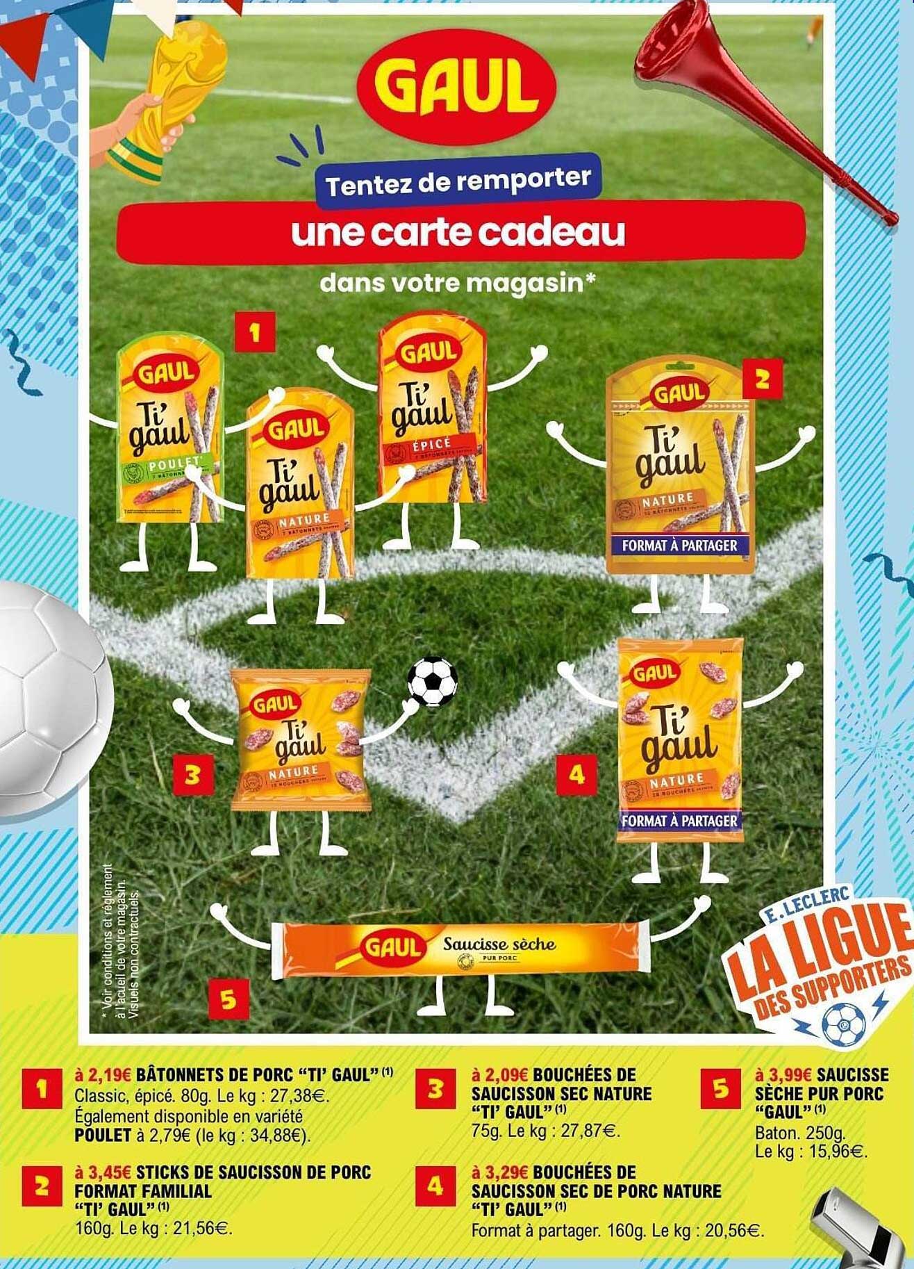 Tentez de remporter une carte cadeau dans votre magasin*