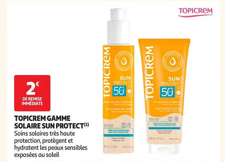 TOPICREM GAMME SOLAIRE SUN PROTECT(1)