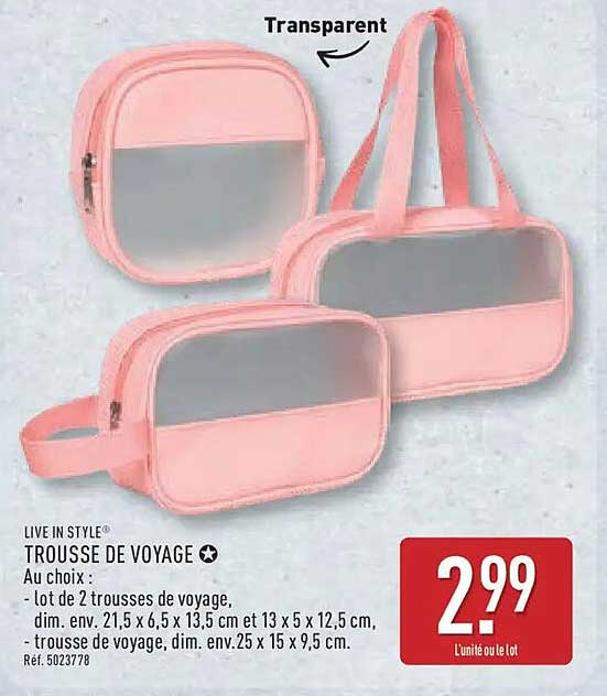TROUSSE DE VOYAGE