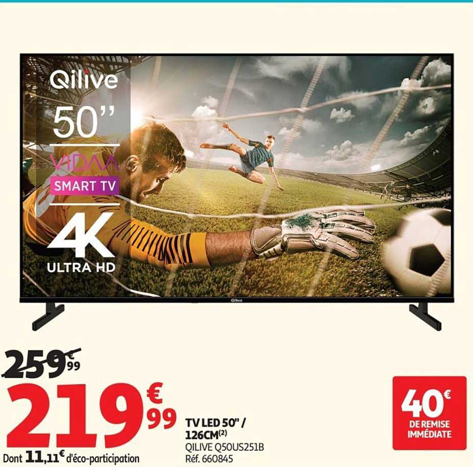 TV LED 50" / 126CM QILIVE Q50US251B