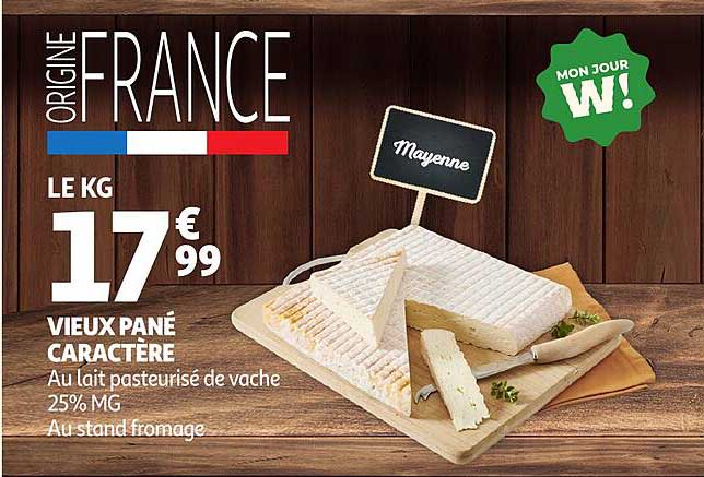 VIEUX PANÉ CARACTÈRE