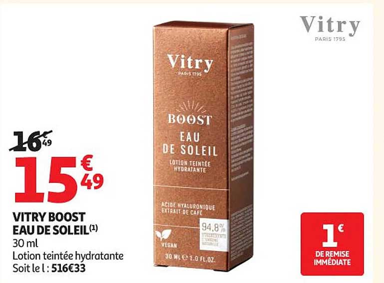 VITRY BOOST EAU DE SOLEIL
