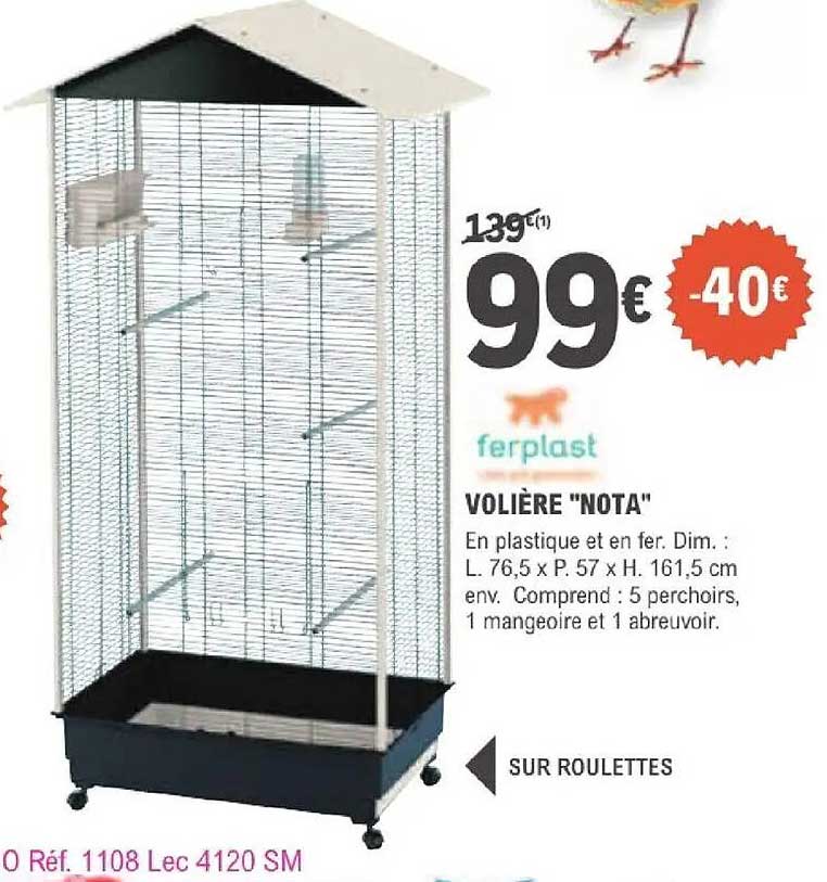 VOLIÈRE "NOTA"