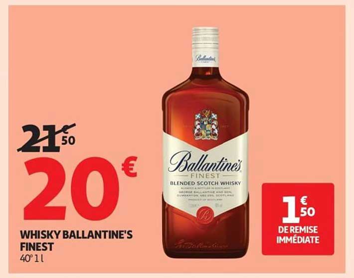 WHISKY BALLANTINE'S FINEST 40° 1L