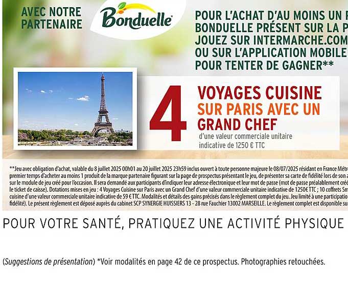 4 VOYAGES CUISINE SUR PARIS AVEC UN GRAND CHEF