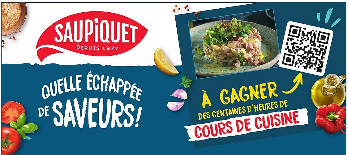 À GAGNER DES CENTAINES D’HEURES DE COURS DE CUISINE