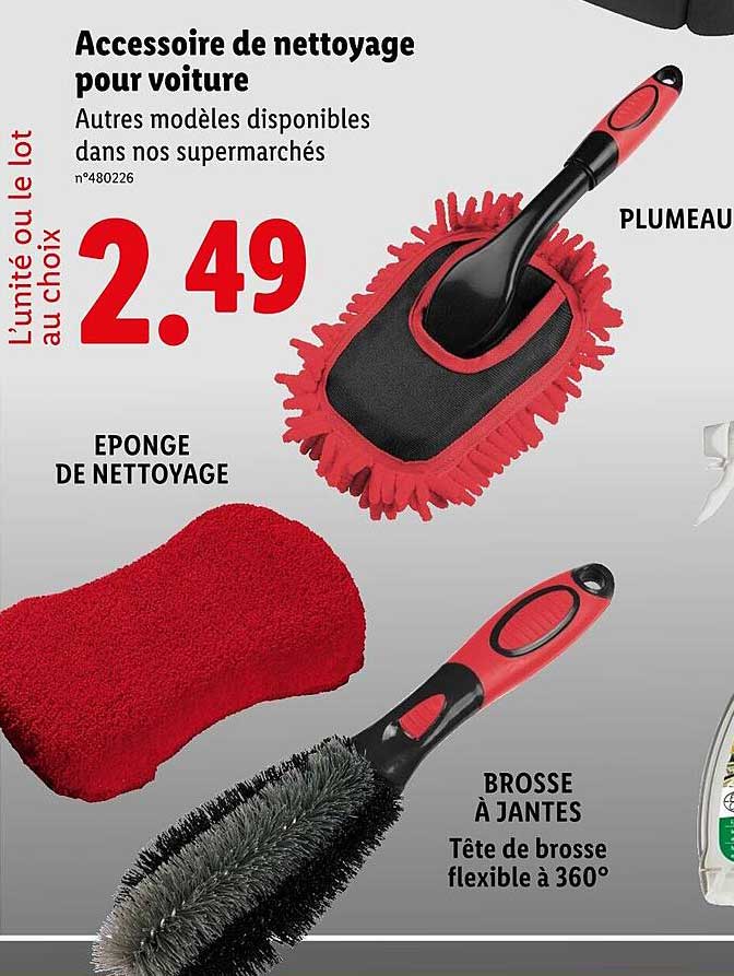 Accessoire de nettoyage pour voiture