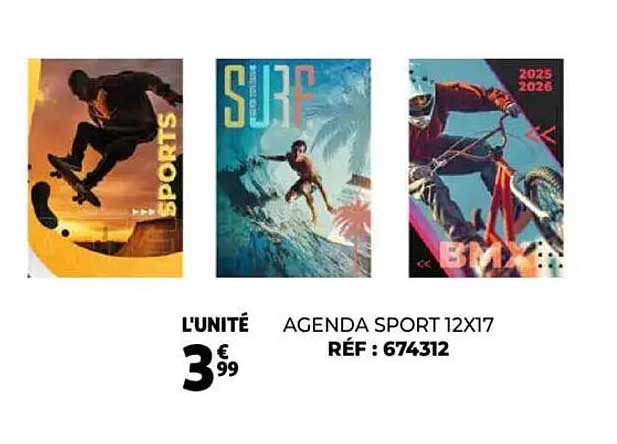 AGENDA SPORT 12X17