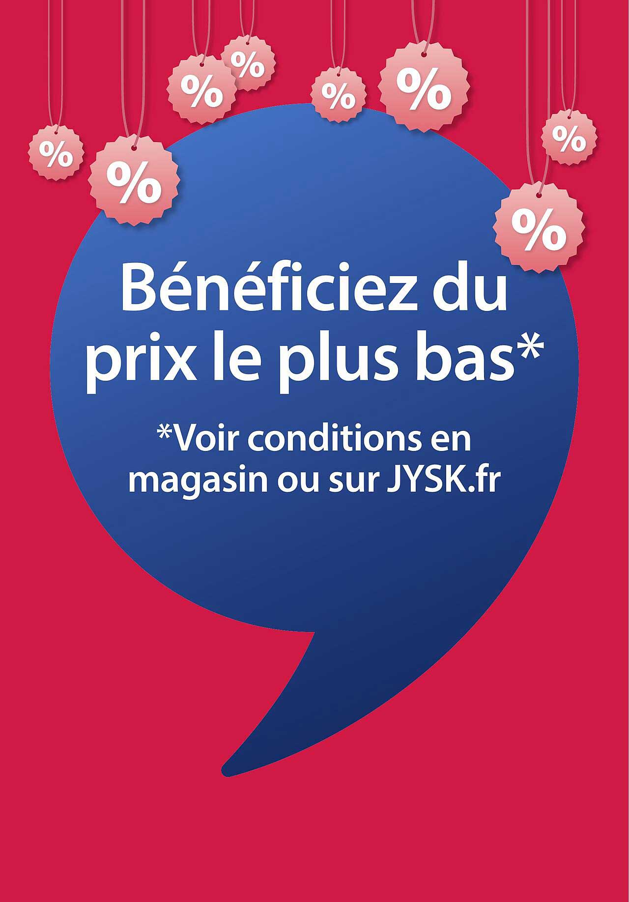 Bénéficiez du prix le plus bas*
