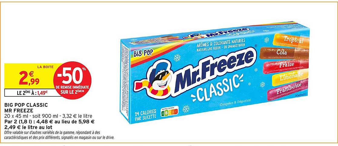 BIG POP CLASSIC MR FREEZE
