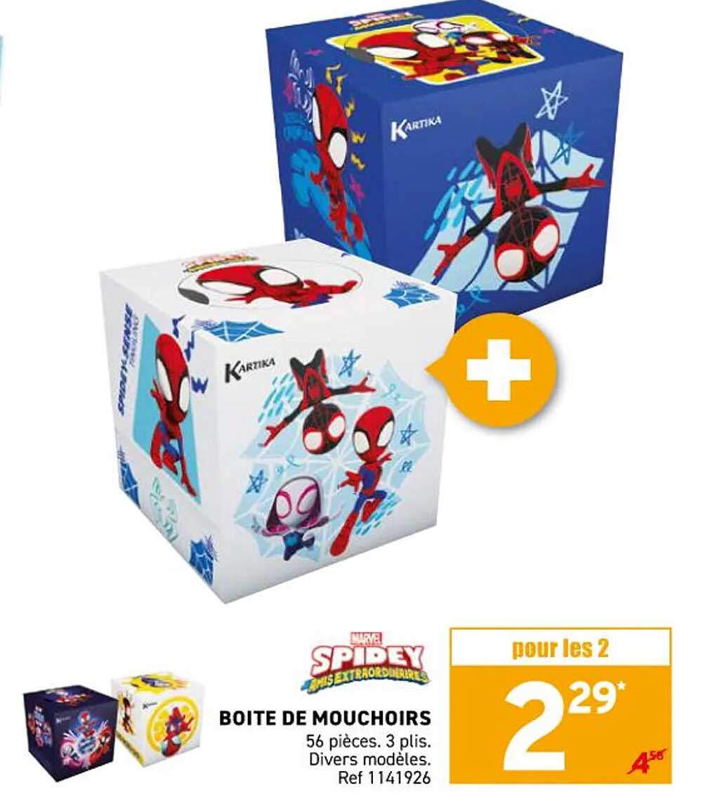 BOITE DE MOUCHOIRS